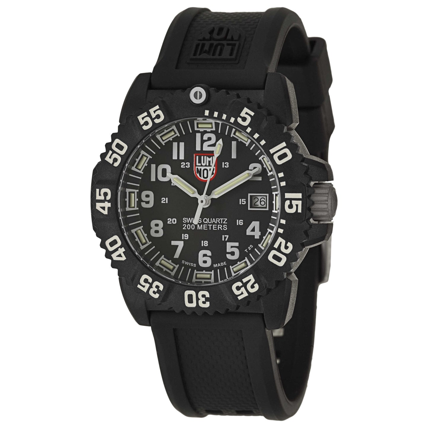 Front view of Luminox Navy SEAL Colormark Women's Swiss Quartz (Battery-Powered) Watch A-7051