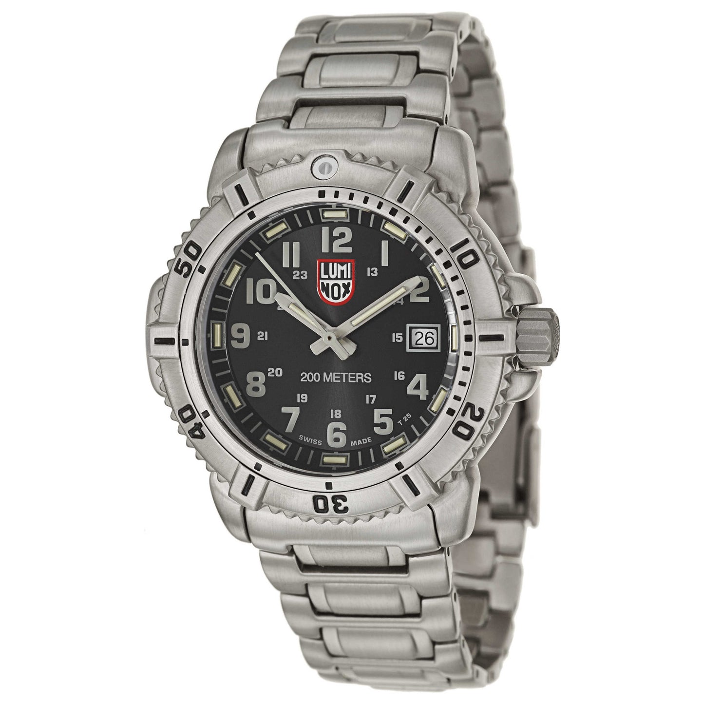 Front view of Luminox Steel Colormark Women's Swiss Quartz (Battery-Powered) Watch A-7252