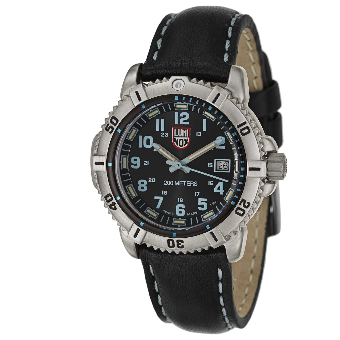 Front view of Luminox Steel Colormark Women's Swiss Quartz (Battery-Powered) Watch A-7253