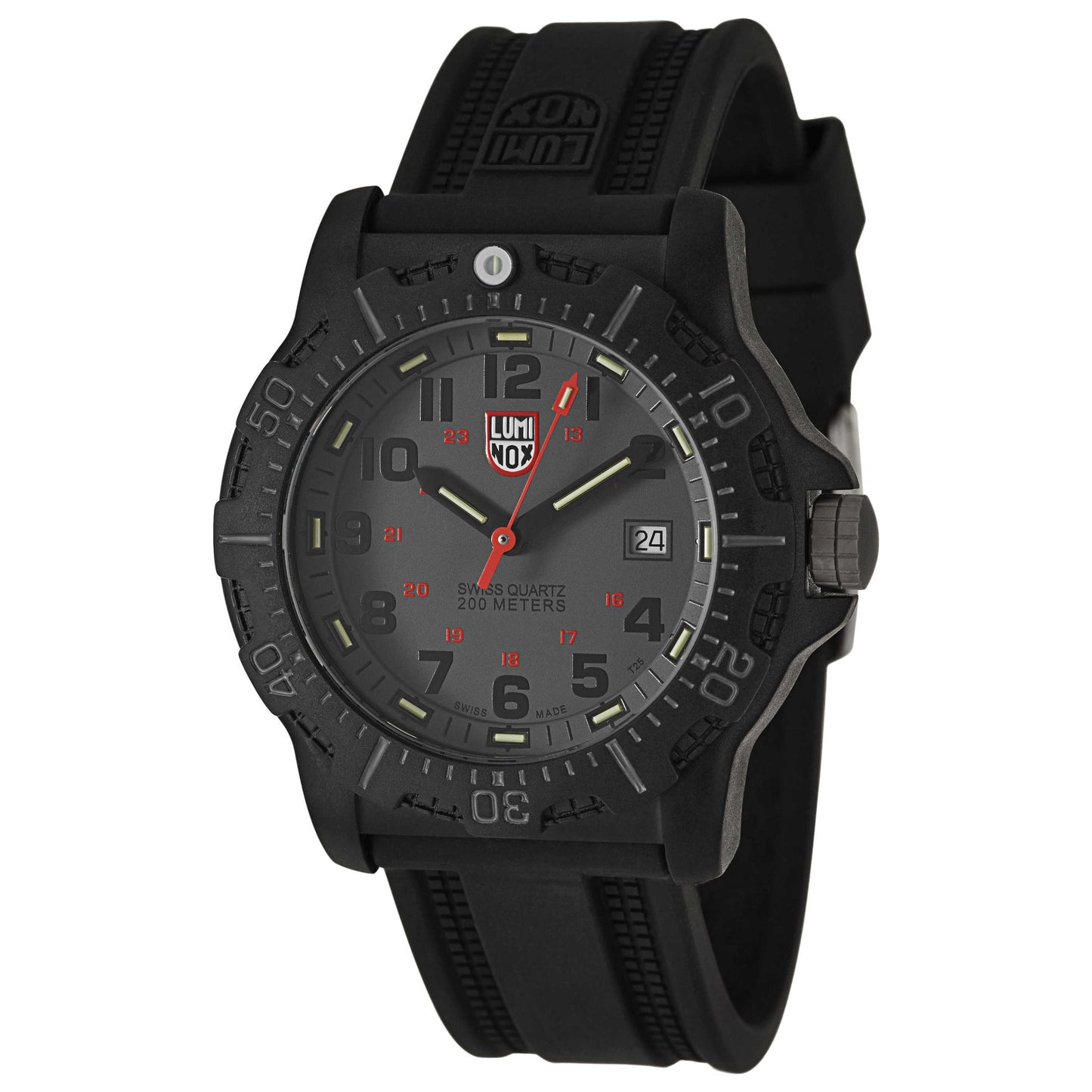 Front view of Luminox Black OPS Men's Swiss Quartz (Battery-Powered) Watch A-8802