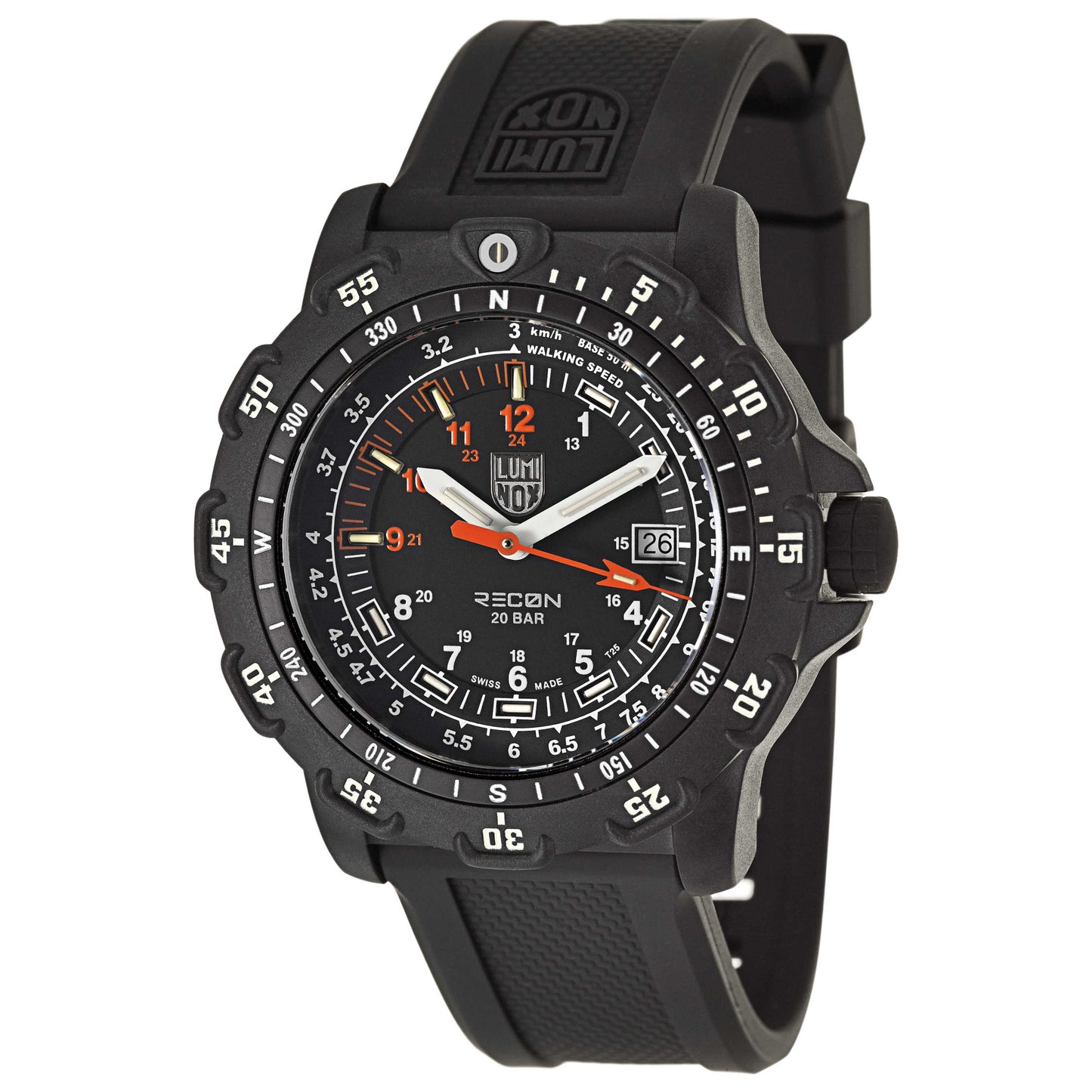 Front view of Luminox Recon Men's Swiss Quartz (Battery-Powered) Watch A-8821-KM