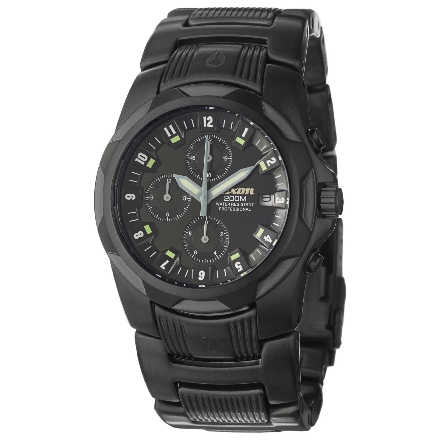 Front view of Nixon The Super Rover Men's Quartz Watch A015-001