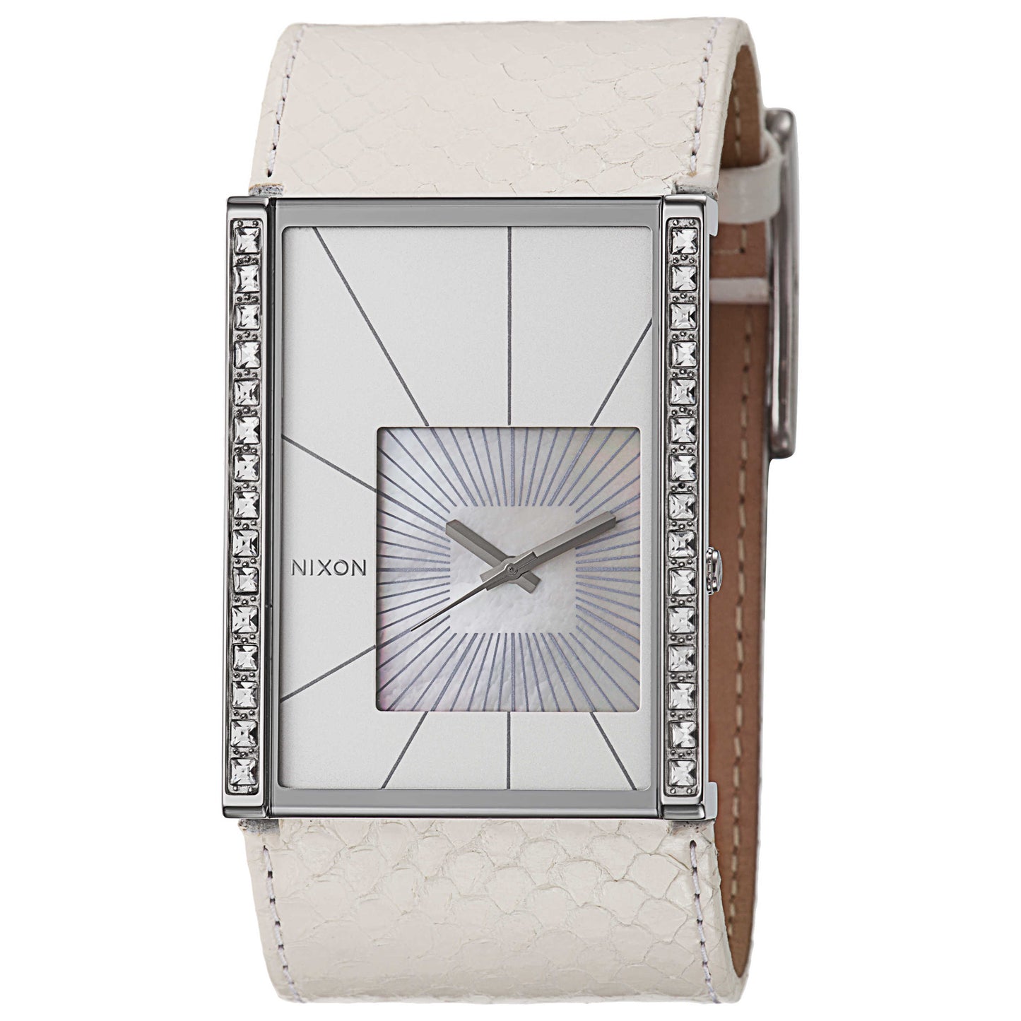 Front view of Nixon The Motif Women's Japanese Quartz (Battery-Powered) Watch A025710-00
