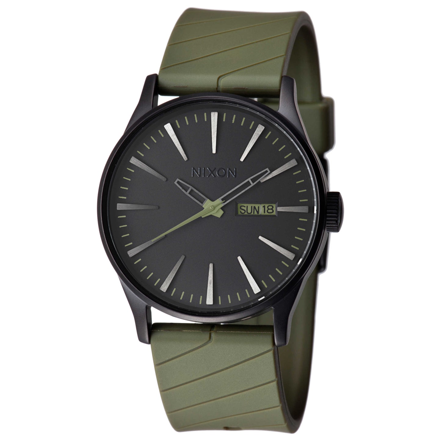 Front view of Nixon The Sentry Men's Japanese Quartz (Battery-Powered) Watch A0271032-00