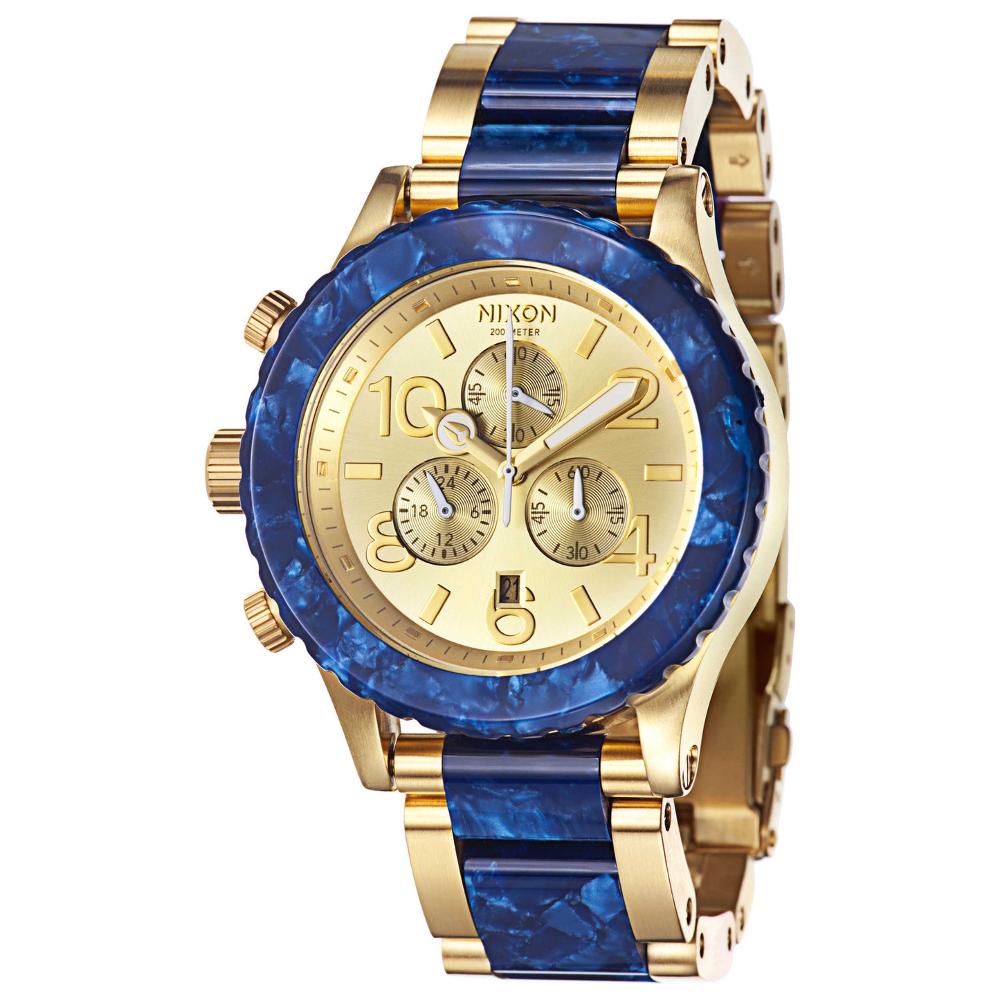 Front view of Nixon The 42-20 Men's Japanese Quartz (Battery-Powered) Watch A0371038-00