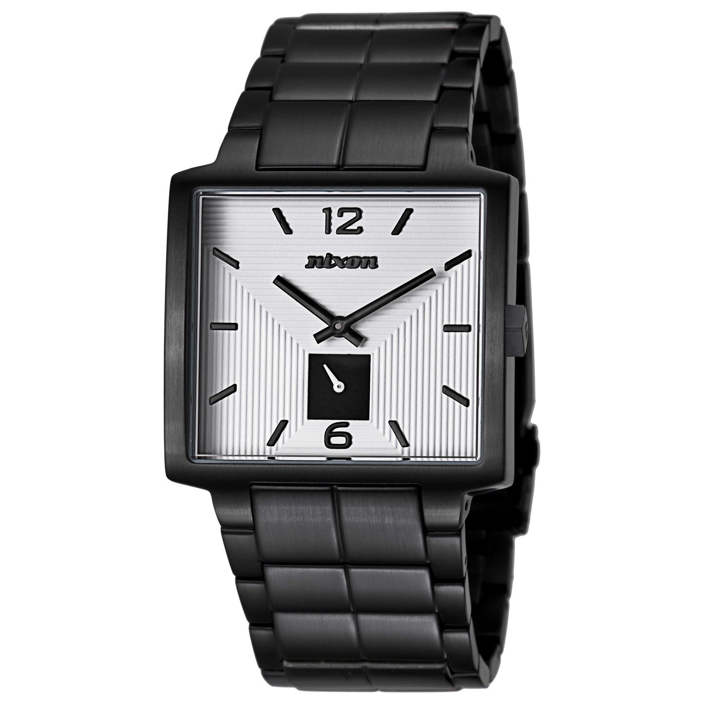 Front view of Nixon The District Men's Japanese Quartz (Battery-Powered) Watch A048756-00