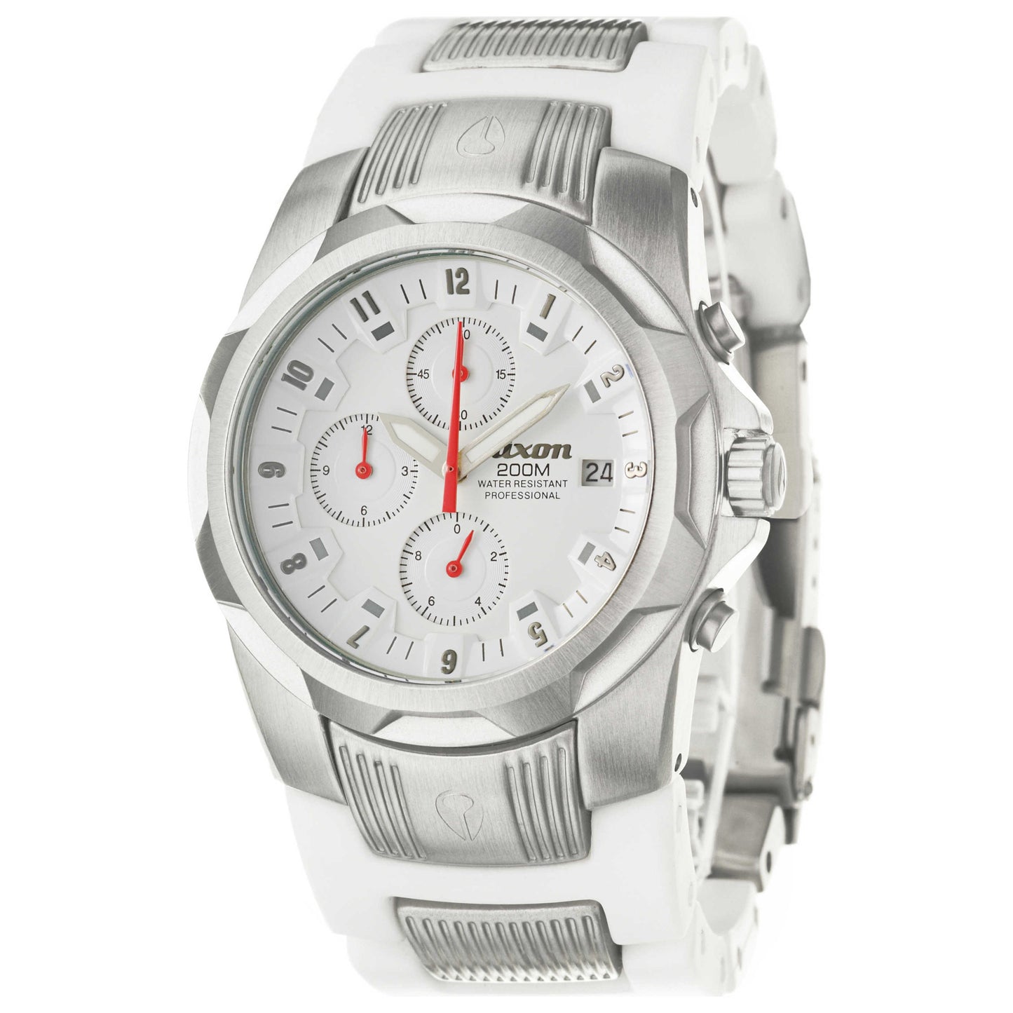 Front view of Nixon The Super Rover Men's Quartz Watch A056-100