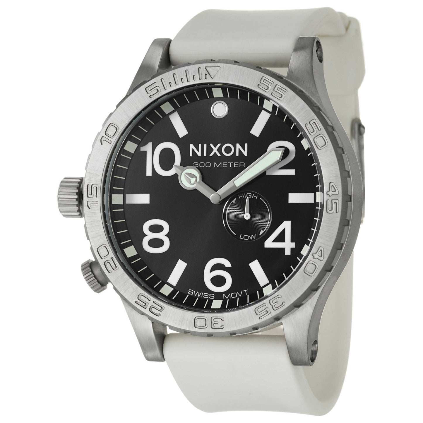Front view of Nixon The 51-30 Men's Swiss Quartz (Battery-Powered) Watch A058127-00