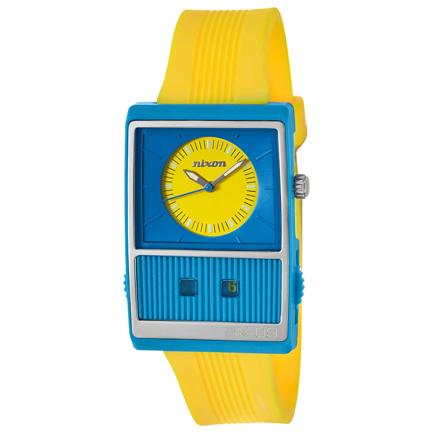 Front view of Nixon The Score Pu Men's Japanese Quartz (Battery-Powered) Watch A067946-00