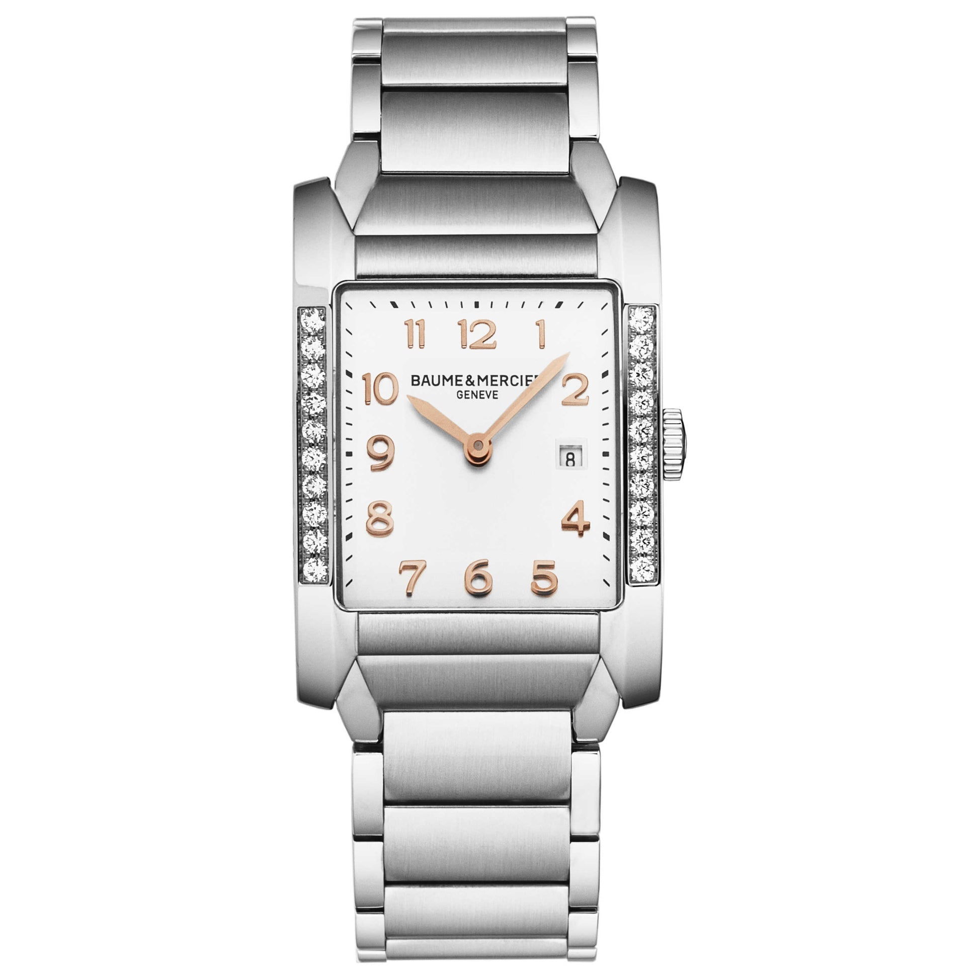 Front view of Baume and Mercier Hampton Women's Quartz Watch A10023