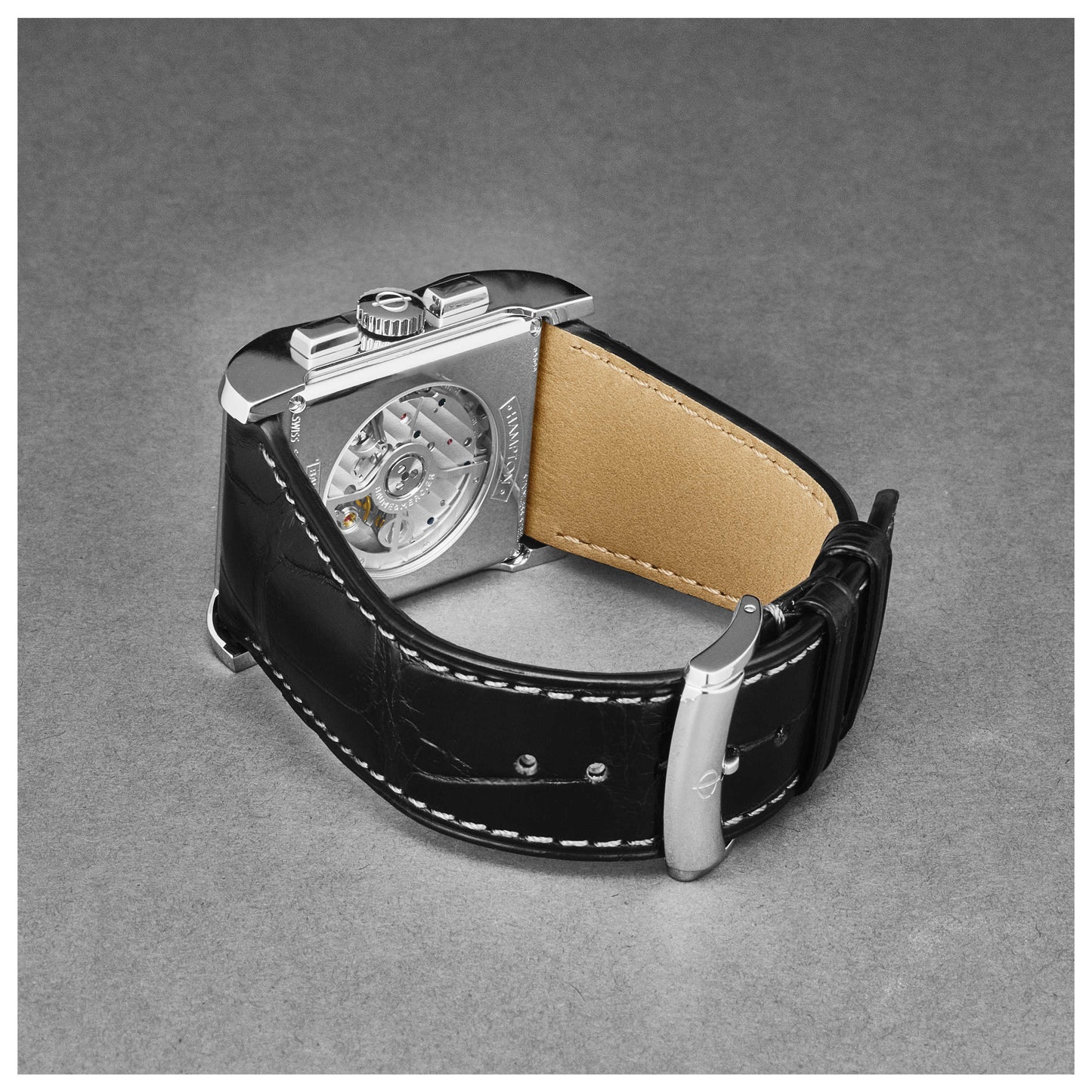 Left view of Baume and Mercier Hampton Men's Automatic Watch A10032