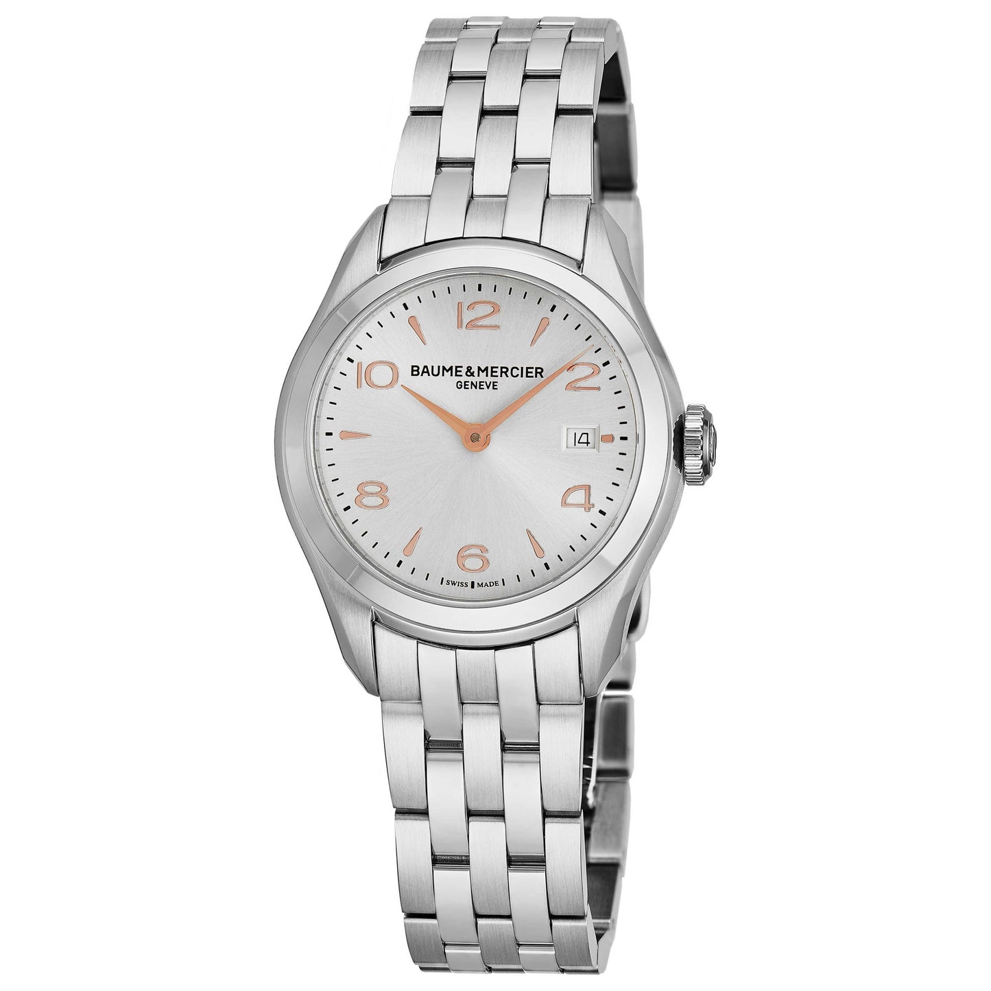 Front view of Baume and Mercier Clifton Women's Automatic Watch A10175