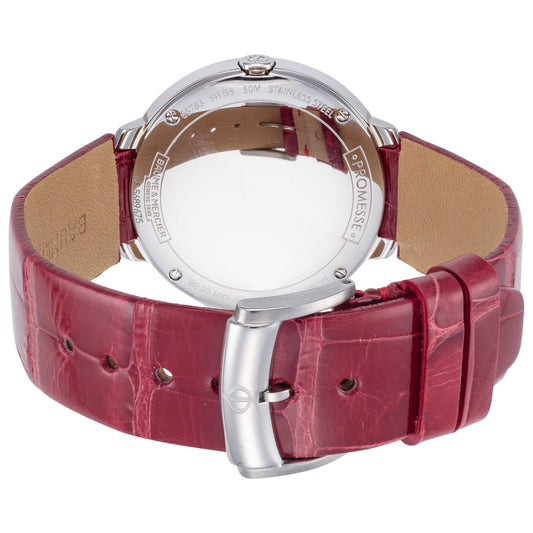 Back view of Baume and Mercier Promesse Women's Quartz Watch A10200