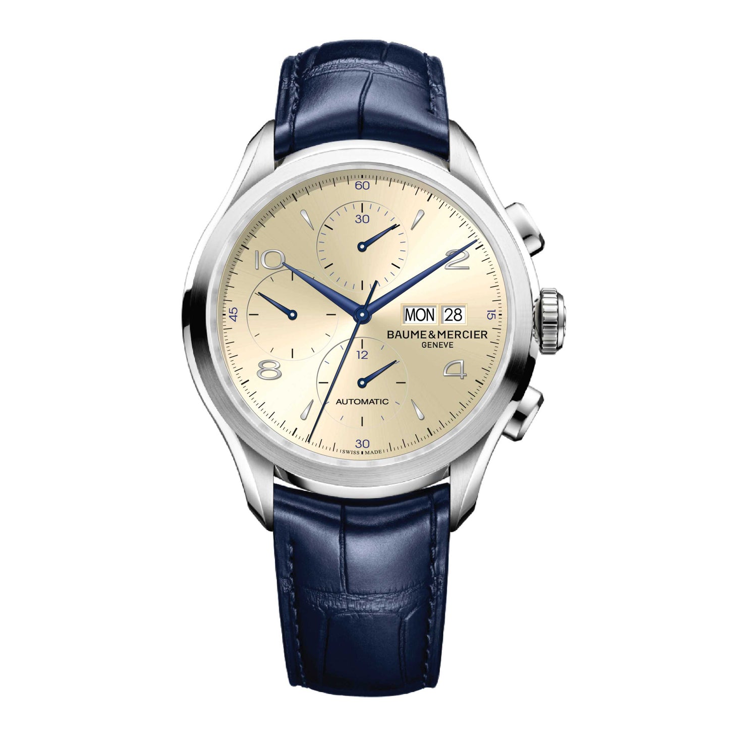 Front view of Baume and Mercier Clifton Men's Automatic Watch A10240
