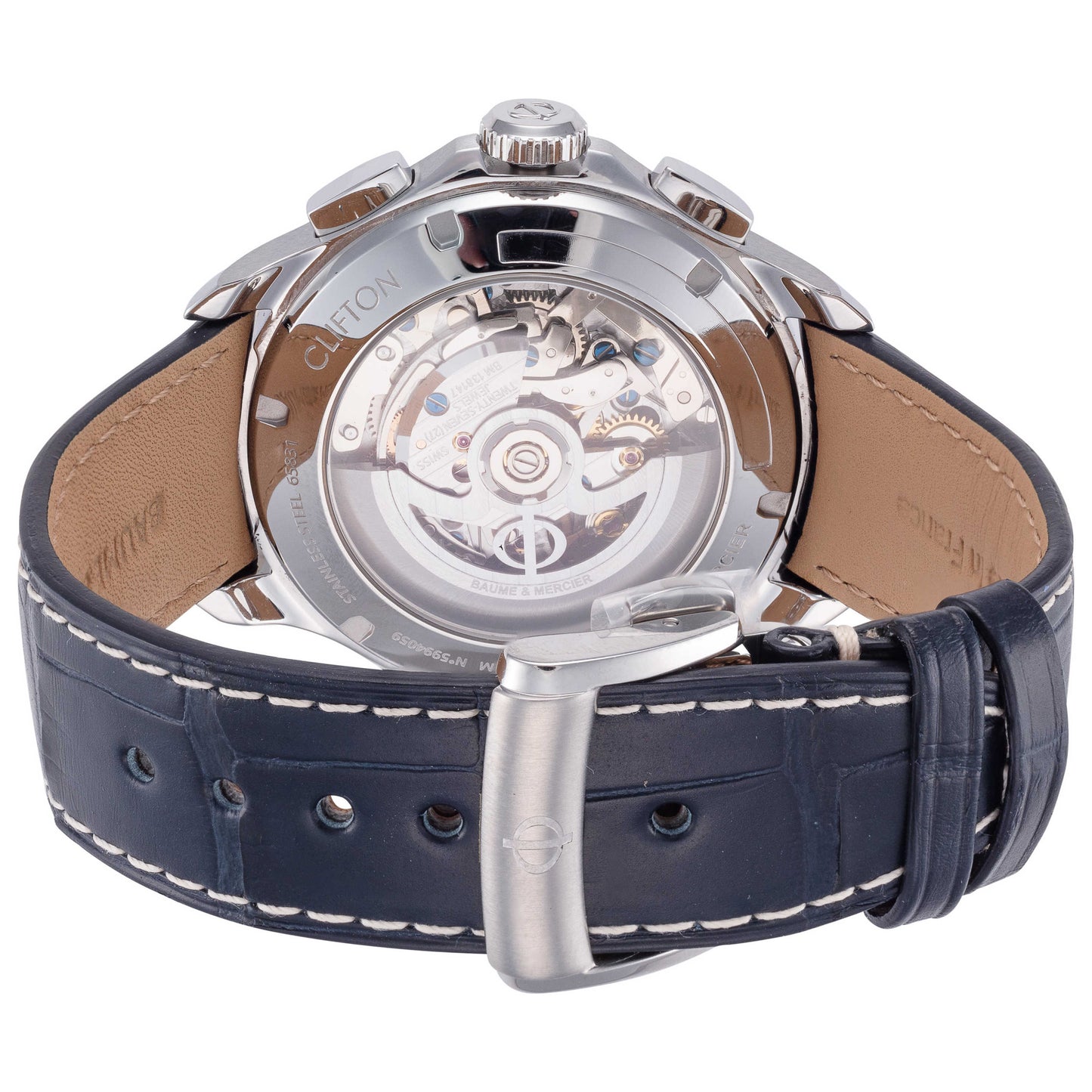 Right view of Baume and Mercier Clifton Men's Automatic Watch A10367
