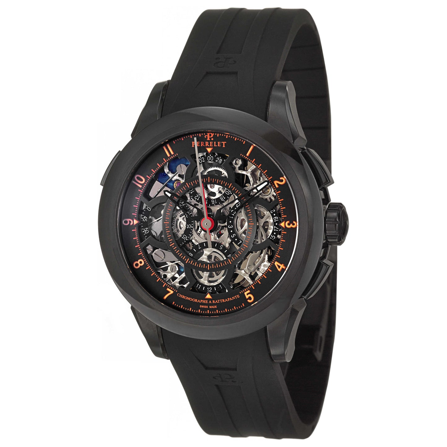 Front view of Perrelet Chronograph Men's Automatic Watch A1045-3