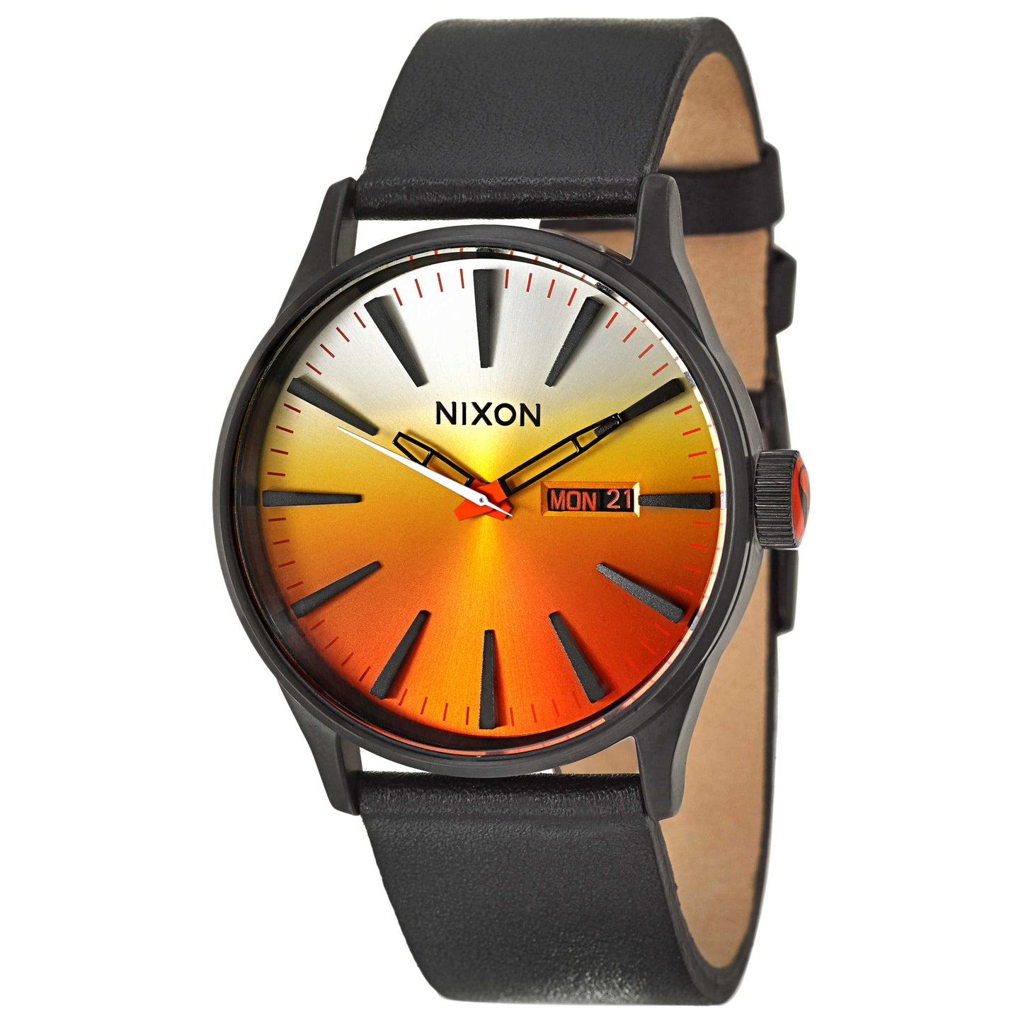 Front view of Nixon The Sentry Men's Japanese Quartz (Battery-Powered) Watch A105580-00