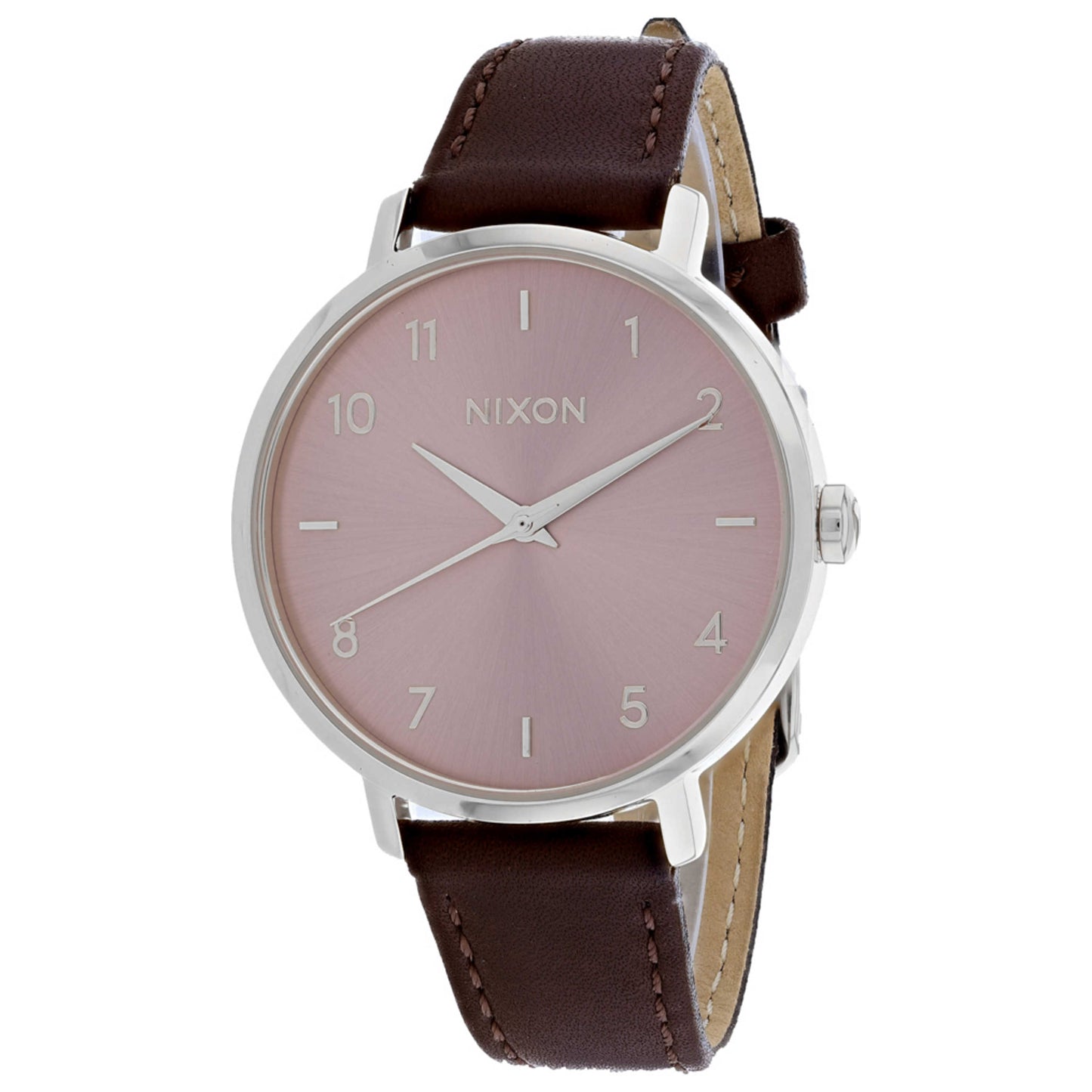 Front view of Nixon Arrow Leather Women's Quartz Watch A1091-2878