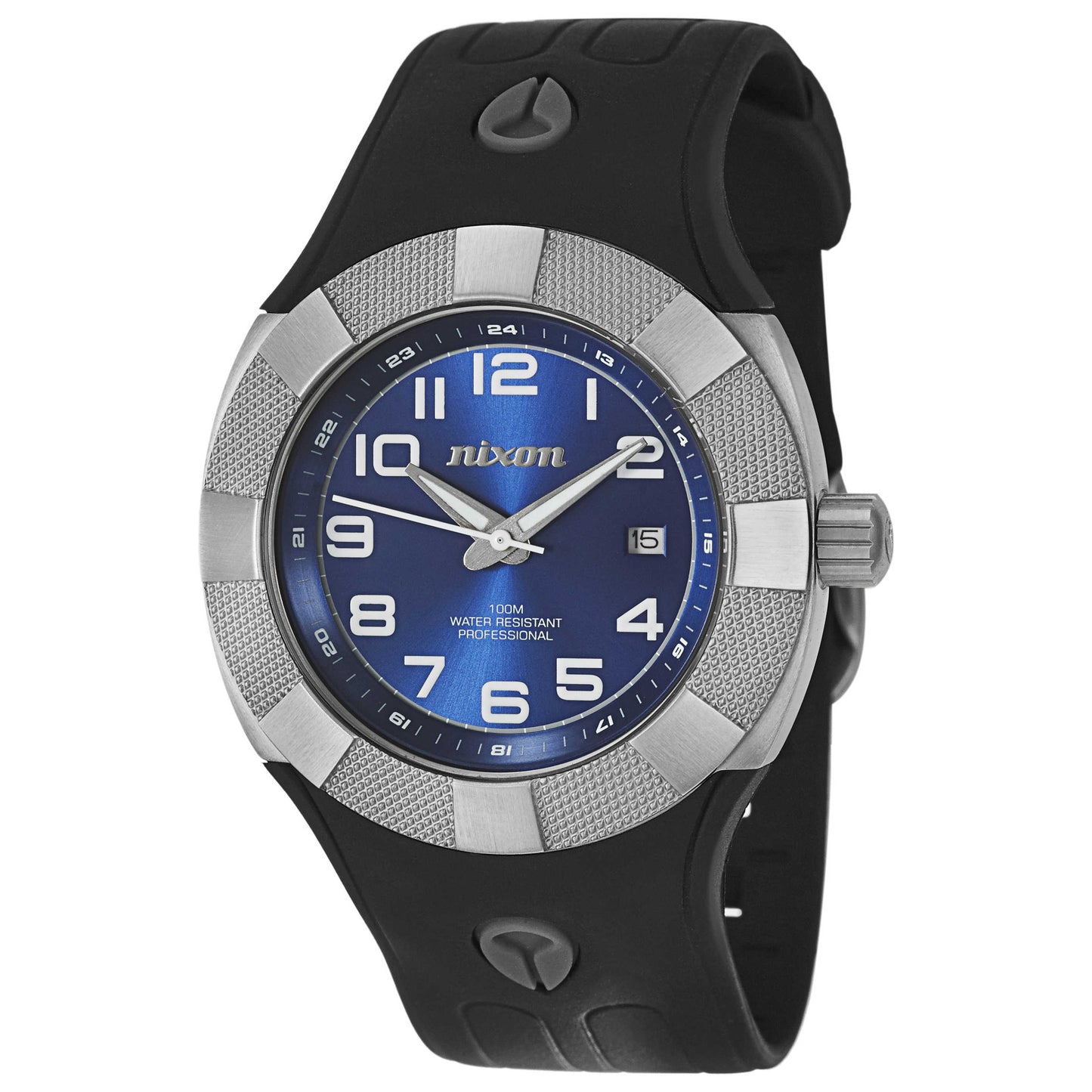 Front view of Nixon The 500 Men's Japanese Quartz (Battery-Powered) Watch A112