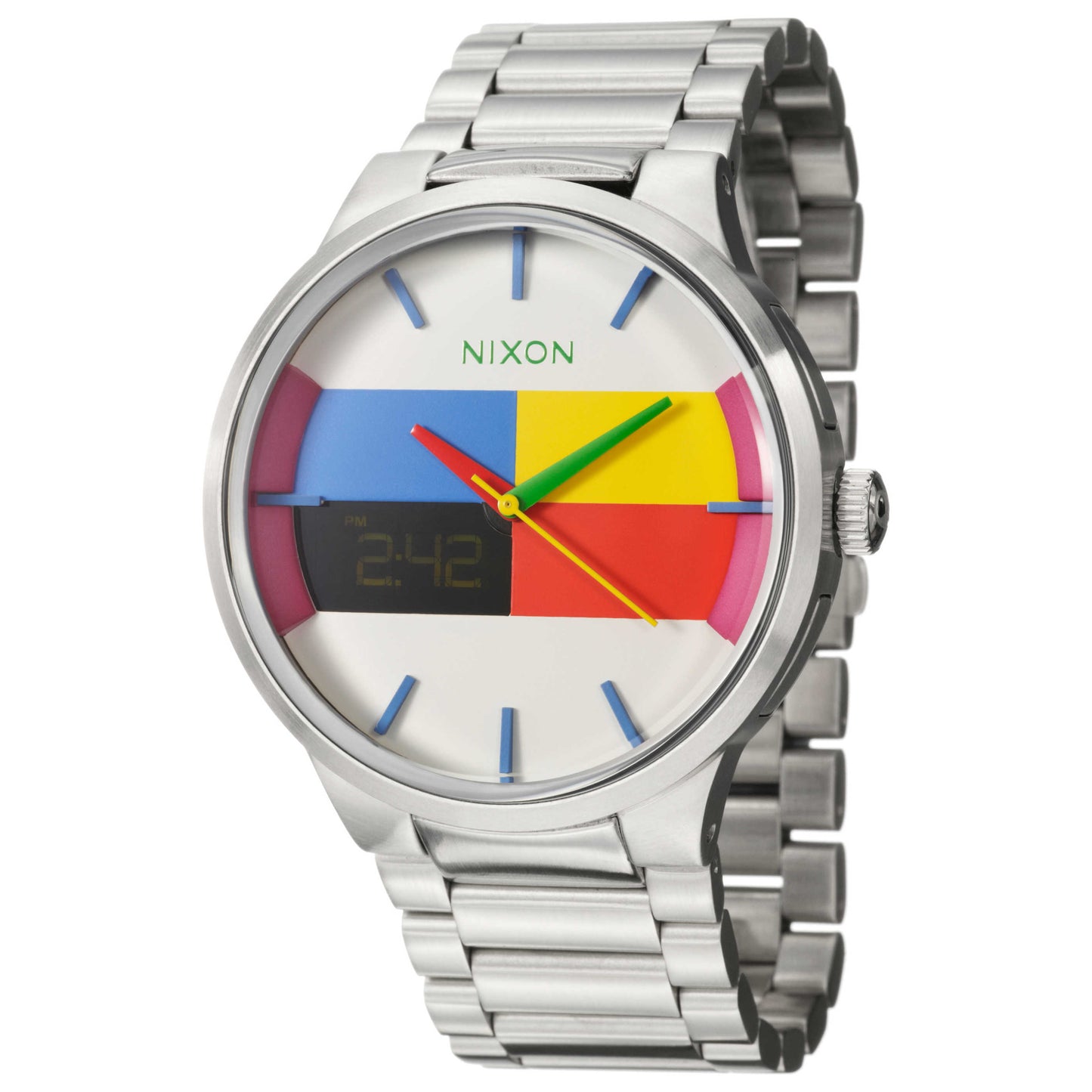 Front view of Nixon The Spencer Men's Quartz Watch A113-377