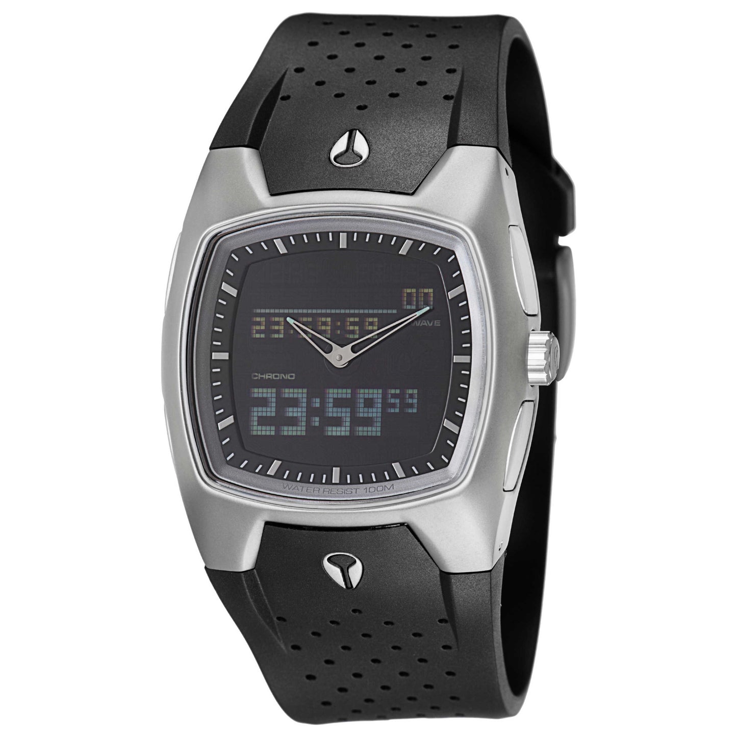 Front view of Nixon The Superhero Men's Quartz Watch A115703-00