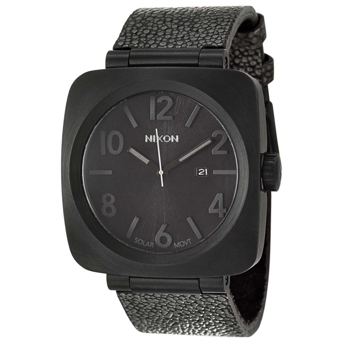 Front view of Nixon The Volta Men's Solar Powered Quartz Watch A117288-00