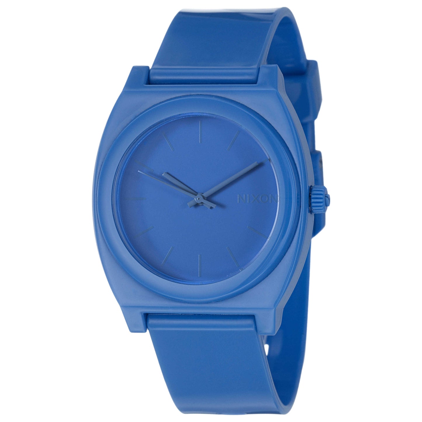 Front view of Nixon The Time Teller Men's Japanese Quartz (Battery-Powered) Watch A119300-00