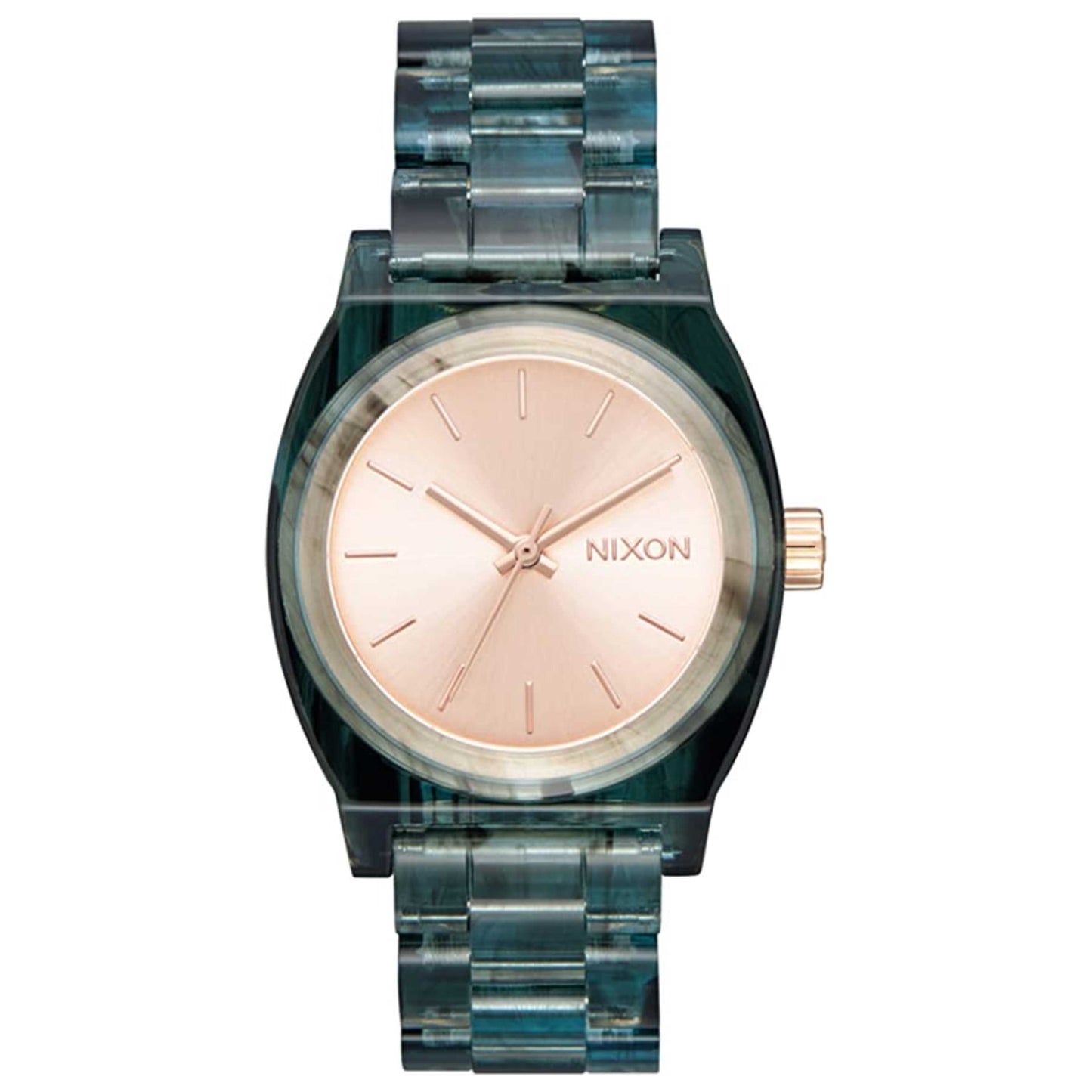 Front view of Nixon The Time Teller Women's Quartz Watch A12142930-00