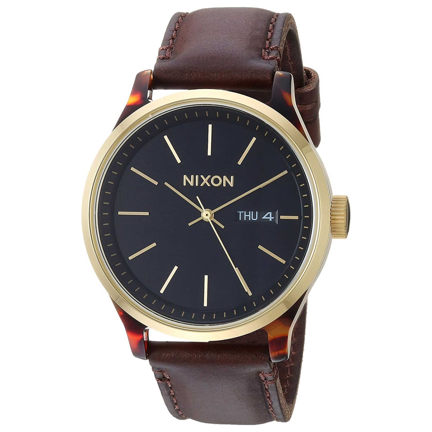 Front view of Nixon The Sentry Men's Quartz Watch A12633167-00