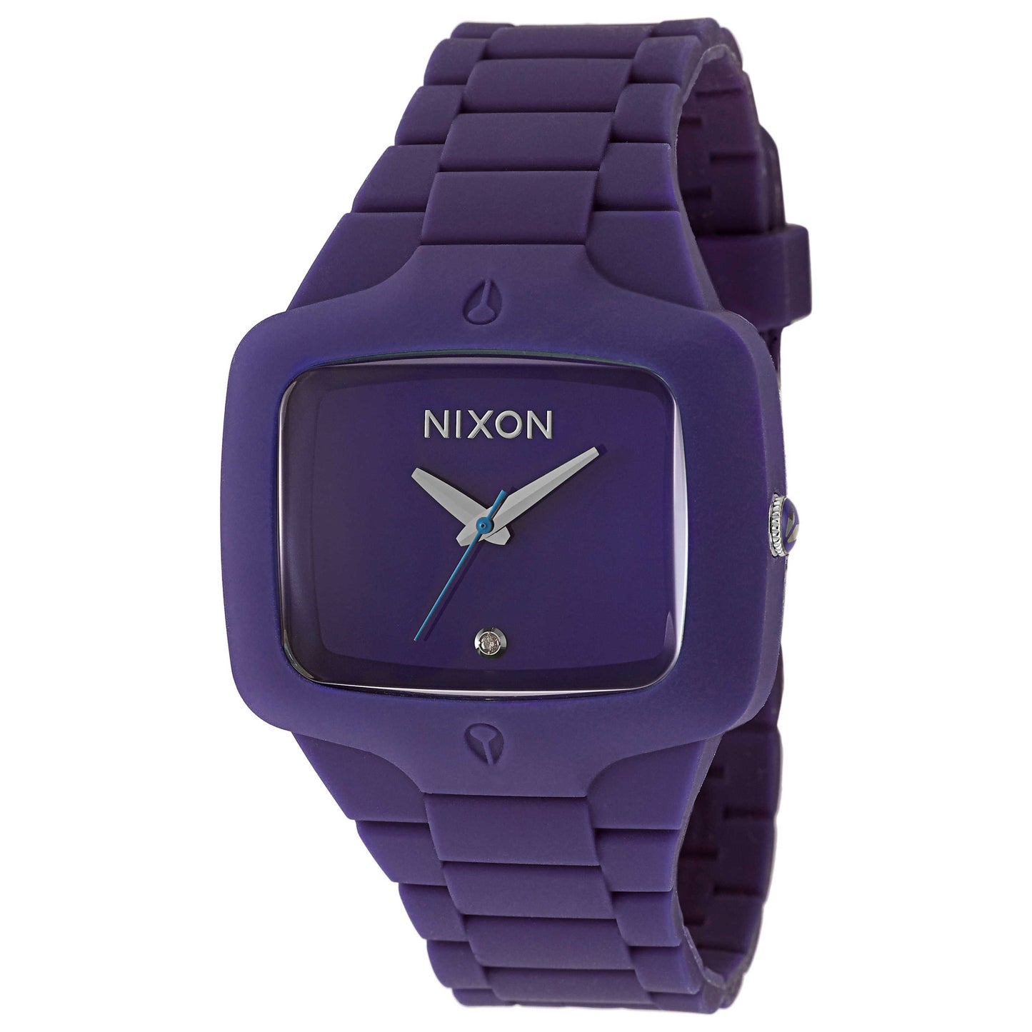 Front view of Nixon The Rubber Player Men's Japanese Quartz (Battery-Powered) Watch A139230-00