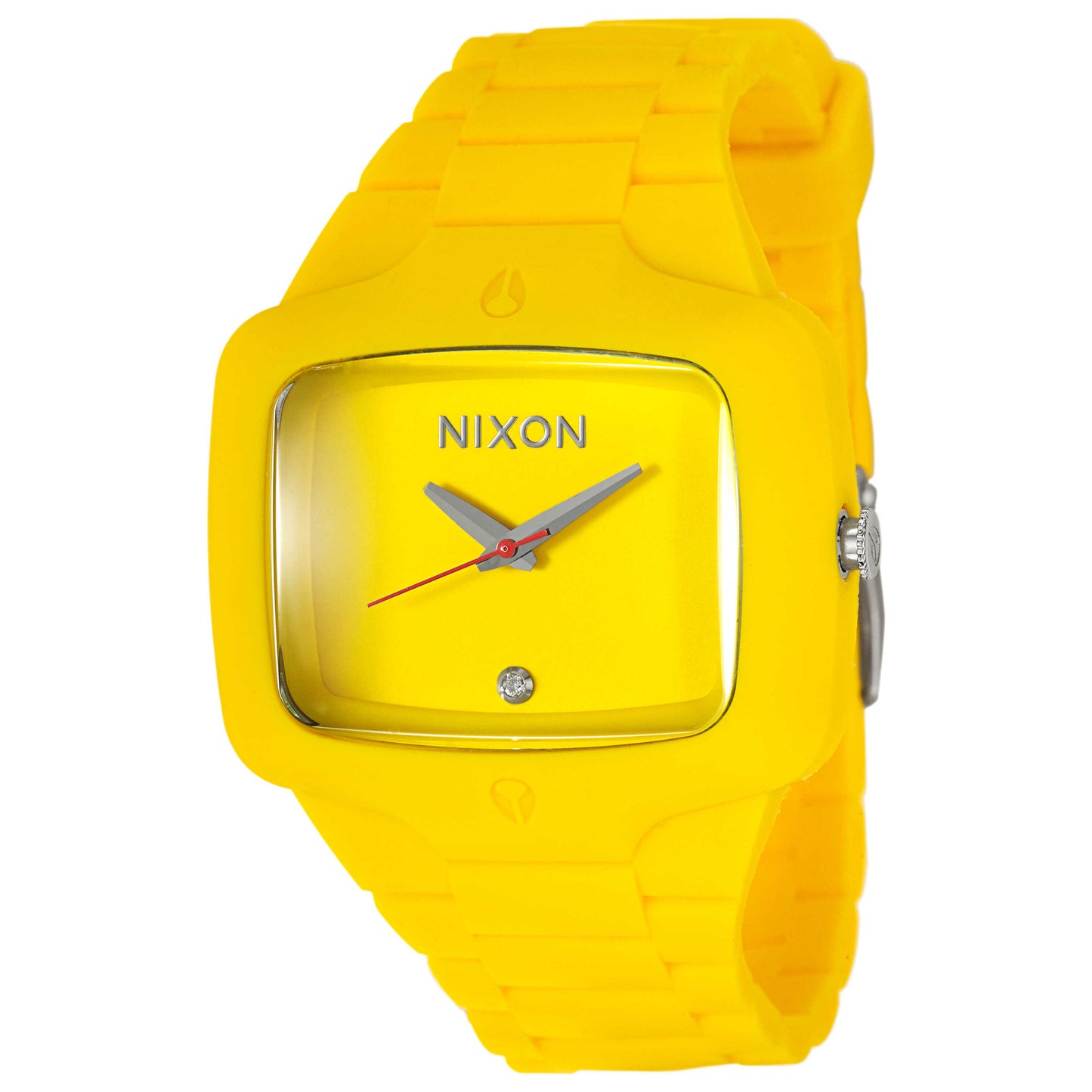 Front view of Nixon The Rubber Player Men's Japanese Quartz (Battery-Powered) Watch A139250-00