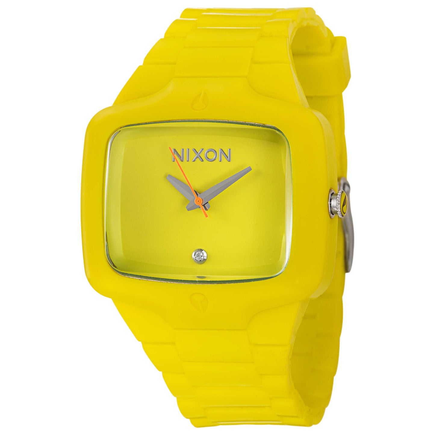 Front view of Nixon The Rubber Player Men's Japanese Quartz (Battery-Powered) Watch A139620-00