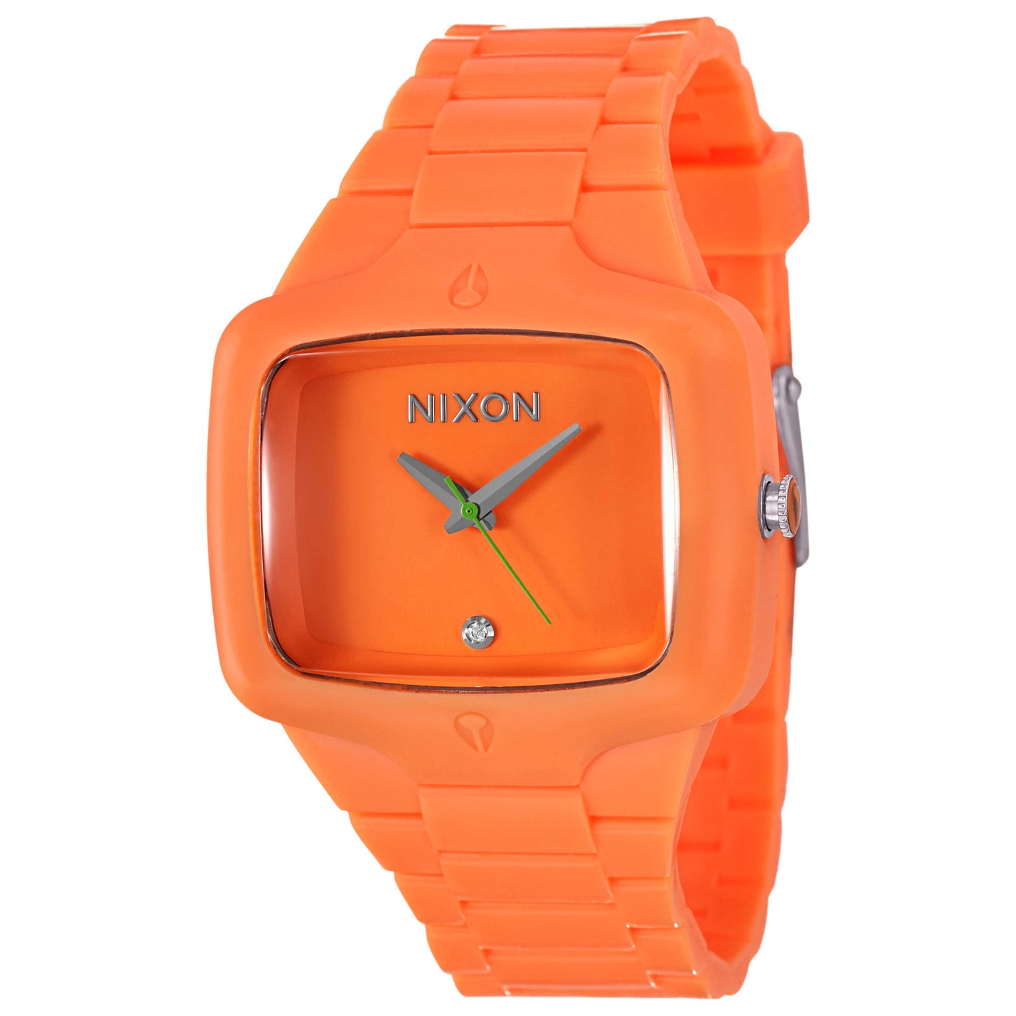 Front view of Nixon The Rubber Player Men's Japanese Quartz (Battery-Powered) Watch A139621-00