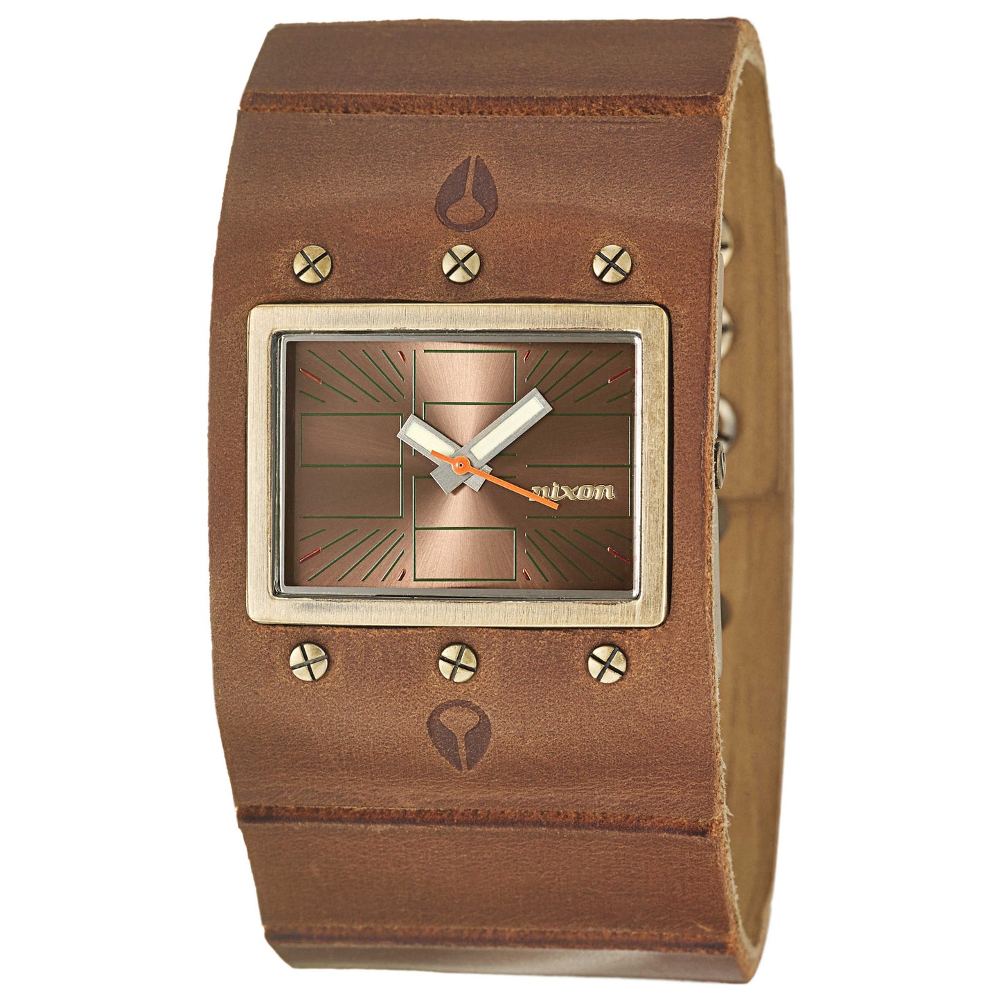 Front view of Nixon The Kink Men's Japanese Quartz (Battery-Powered) Watch A155417-00