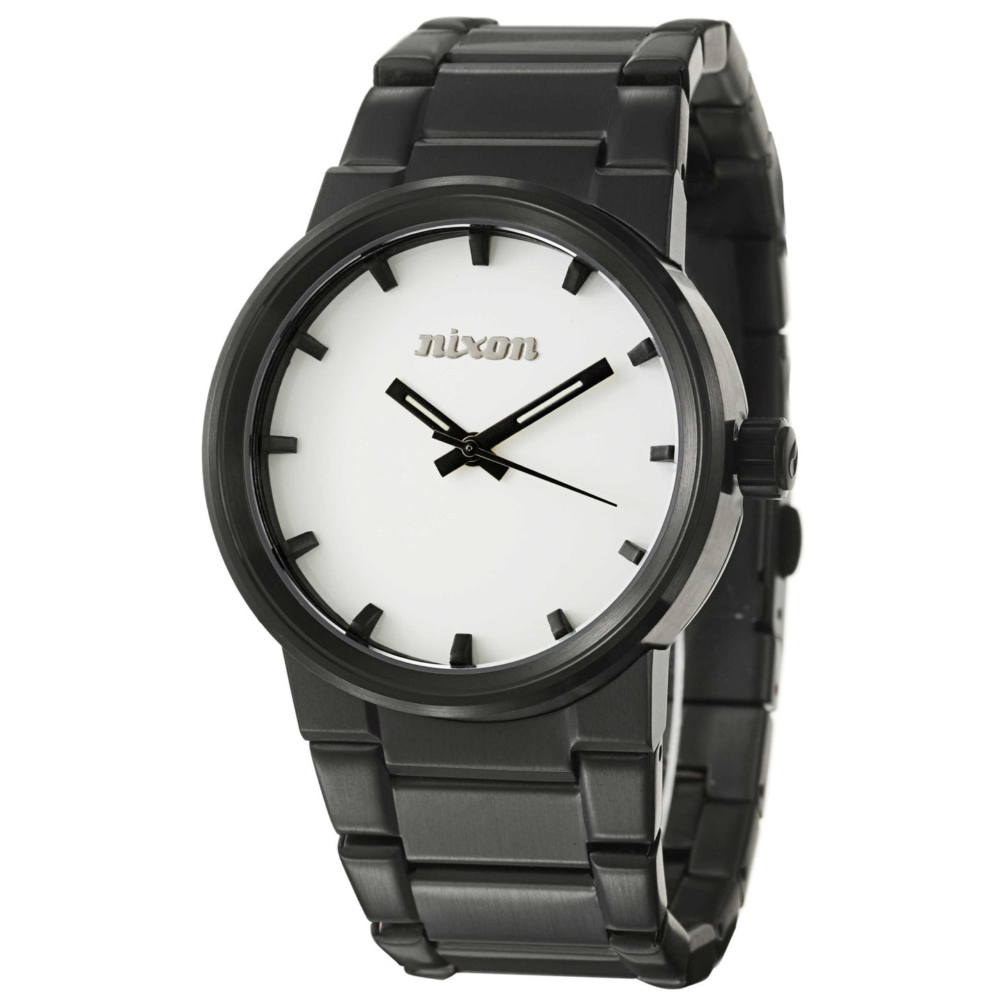 Front view of Nixon The Cannon Men's Quartz Watch A160-756