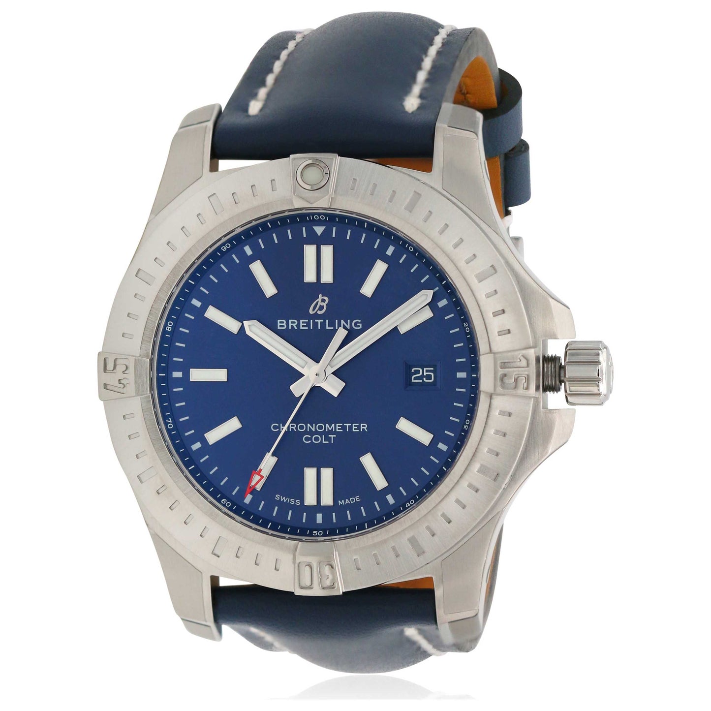 Front view of Breitling Chronomat Men's Automatic Watch A17388101C1X1