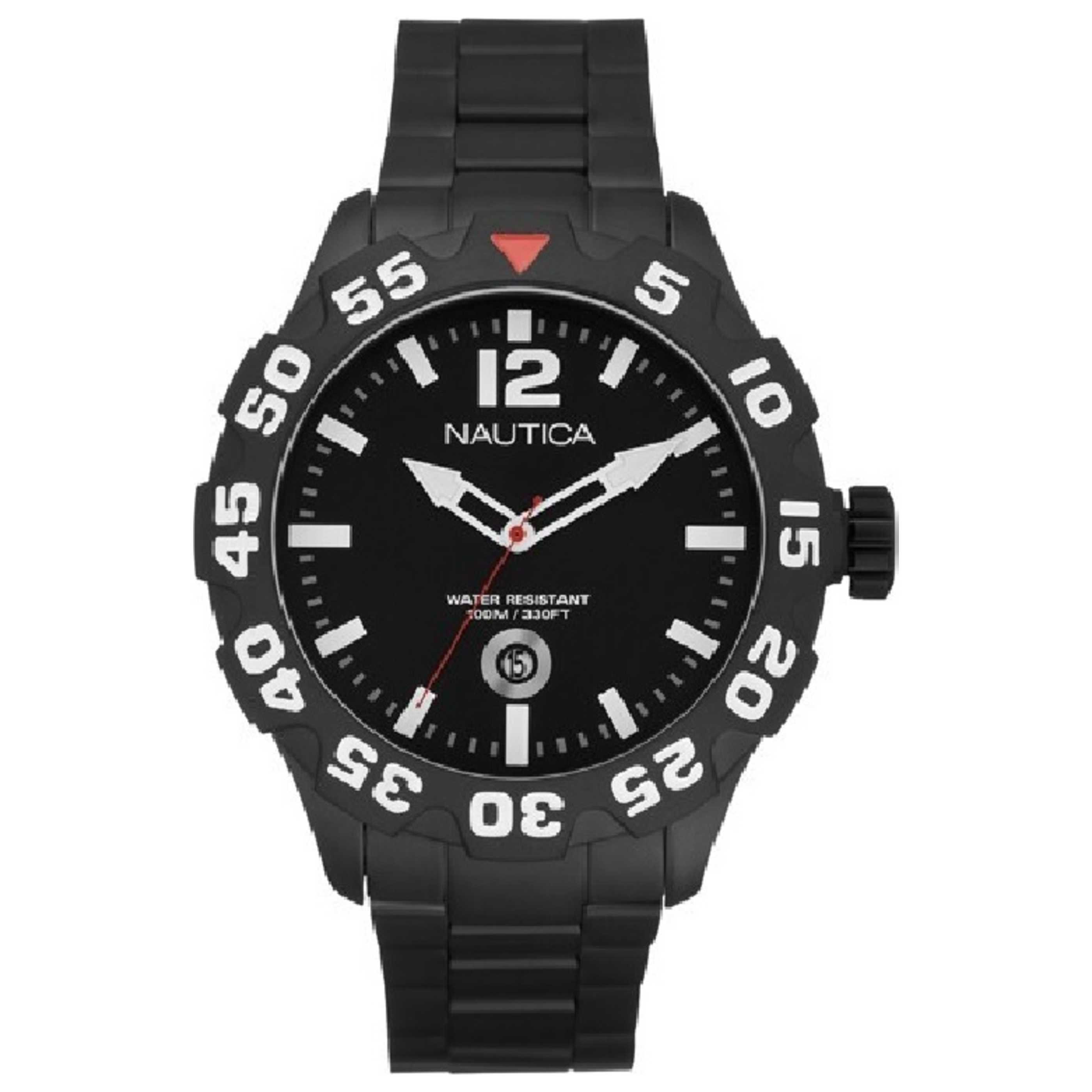ま*き様 NAUTICA ブラック M Amazon.com: Nautica Men's Spettacolare Reissue Black Silicone