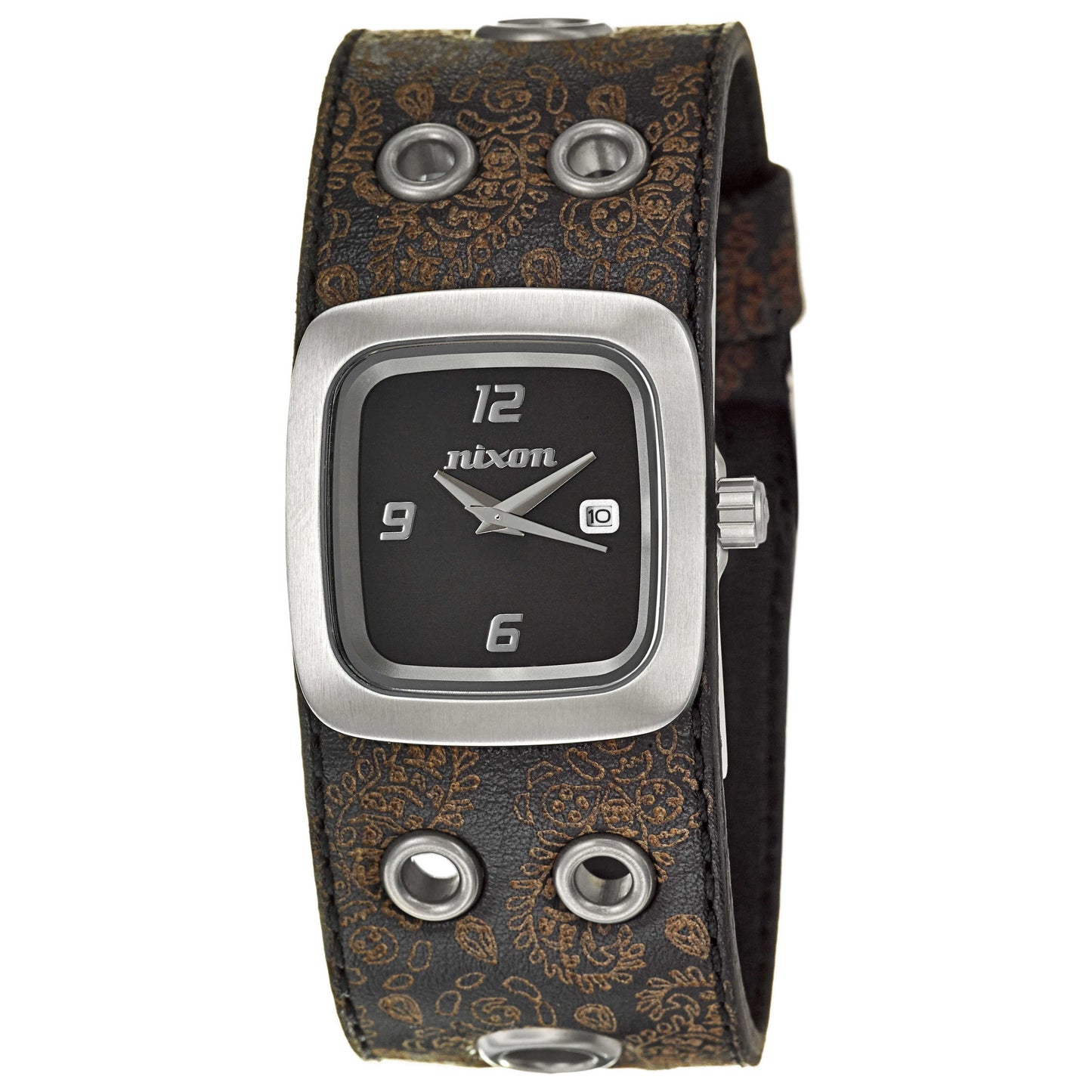 Front view of Nixon The Mini GTO Women's Japanese Quartz (Battery-Powered) Watch A225