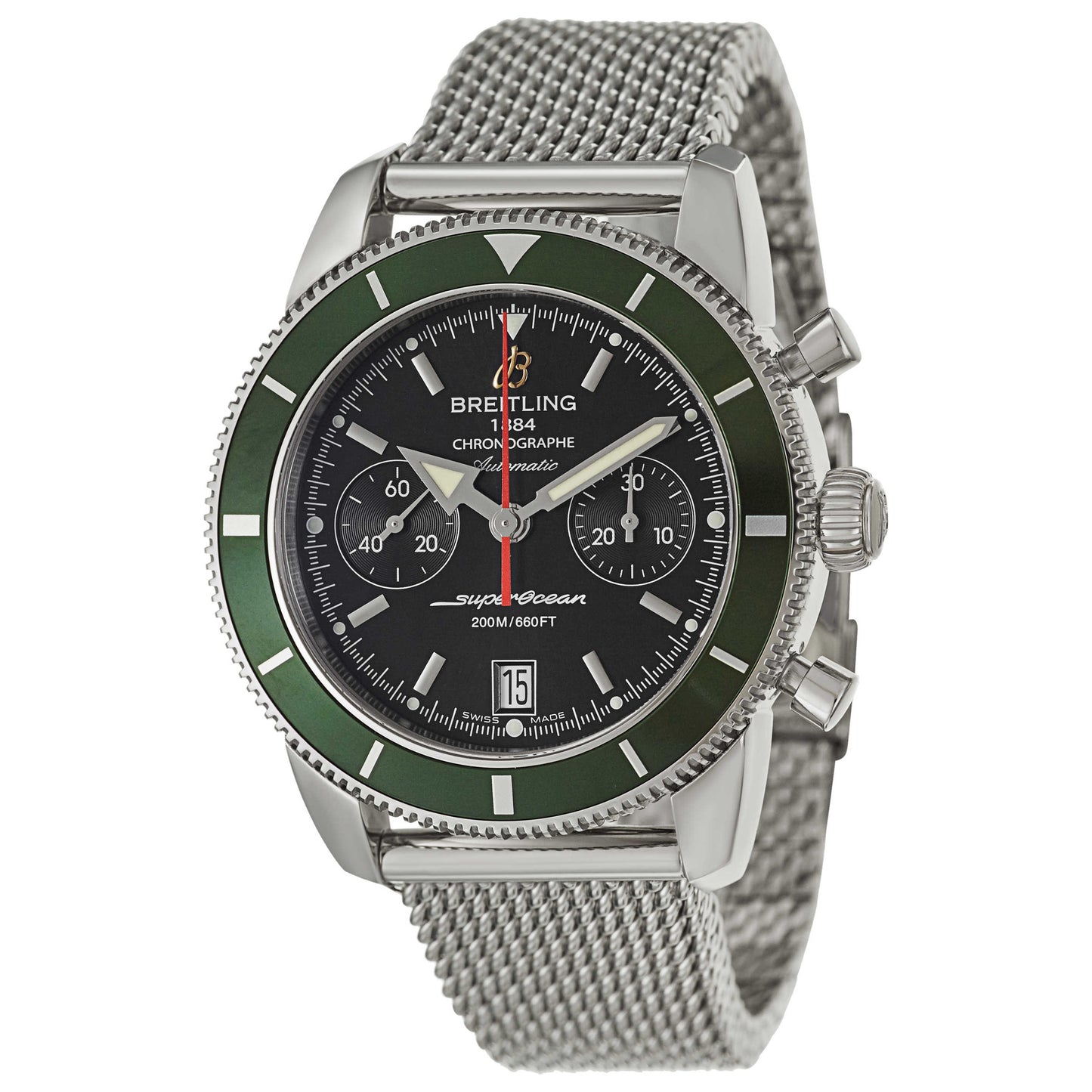 Front view of Breitling Superocean Men's Automatic Watch A2337036-BB81-154A