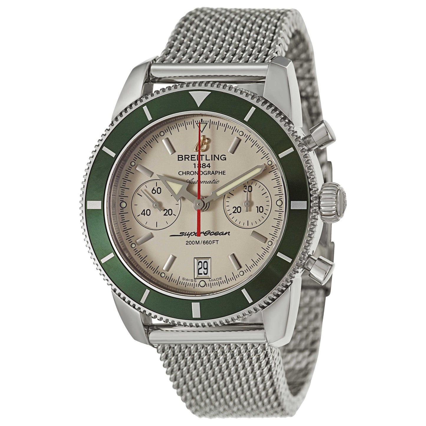 Front view of Breitling Superocean Men's Automatic Watch A2337036-G753-154A