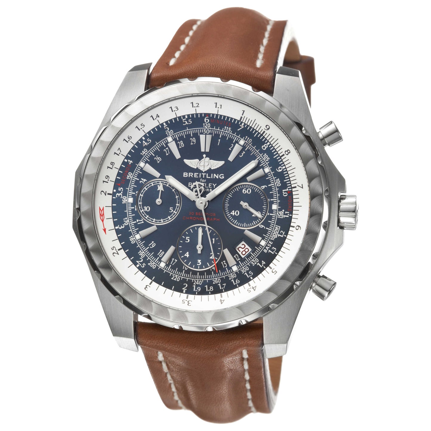Front view of Breitling Motors Men's Automatic Watch A2536313-C618-439X