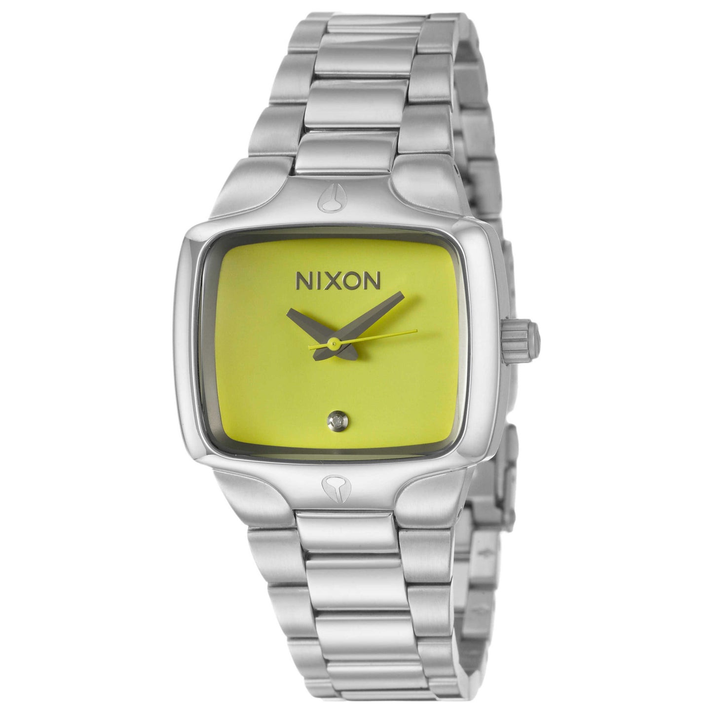 Front view of Nixon The Small Player Women's Japanese Quartz (Battery-Powered) Watch A300536-00