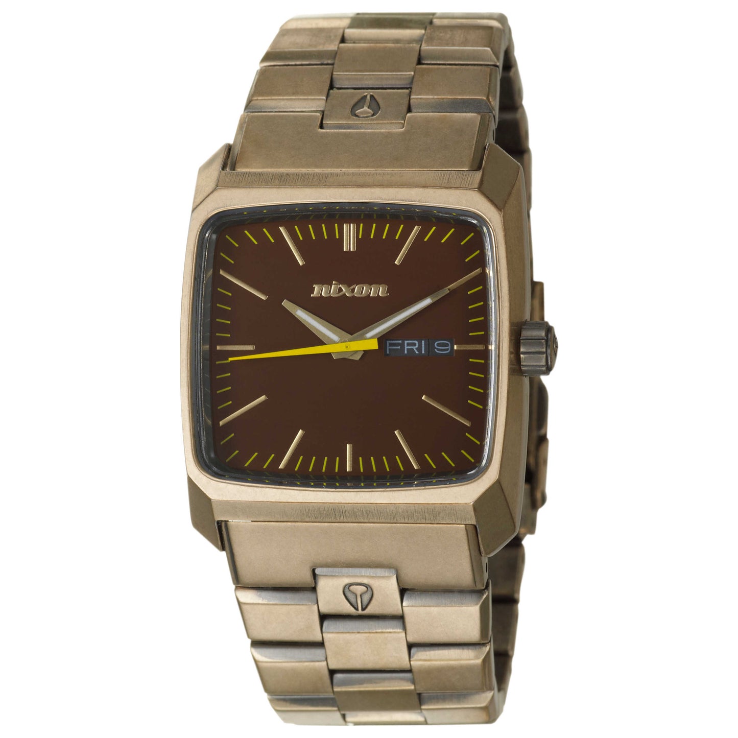 Front view of Nixon The Graduate Men's Japanese Quartz (Battery-Powered) Watch A350995-00