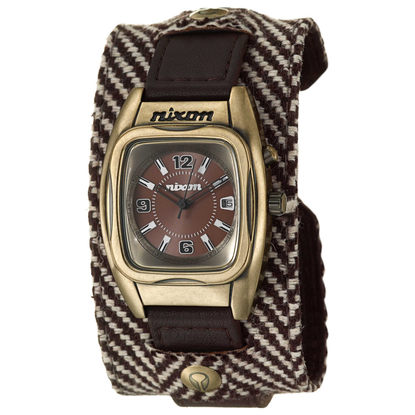 Front view of Nixon The Rocker Men's Japanese Quartz (Battery-Powered) Watch A370763-00