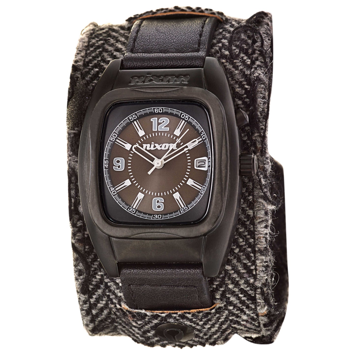 Front view of Nixon The Rocker Men's Japanese Quartz (Battery-Powered) Watch A370811-00