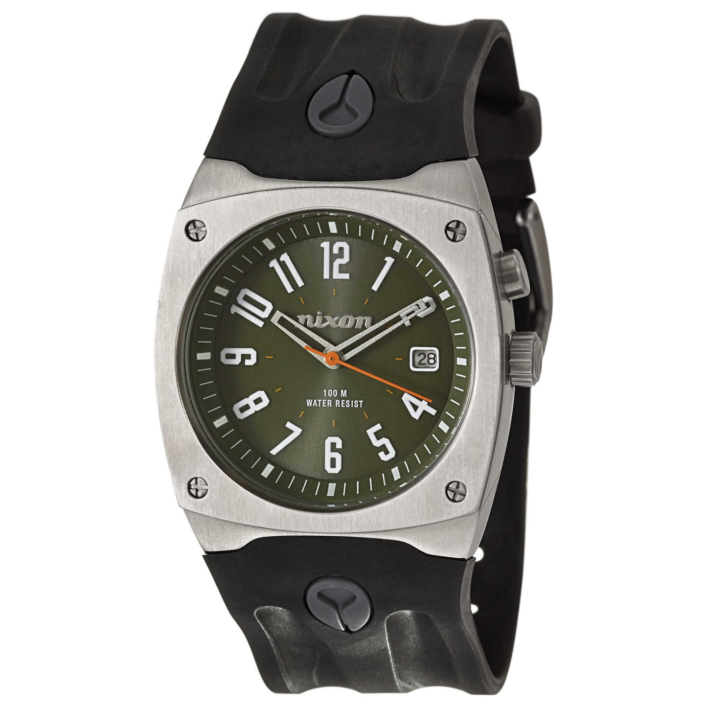 Front view of Nixon The Lockdown Men's Japanese Quartz (Battery-Powered) Watch A385331-00