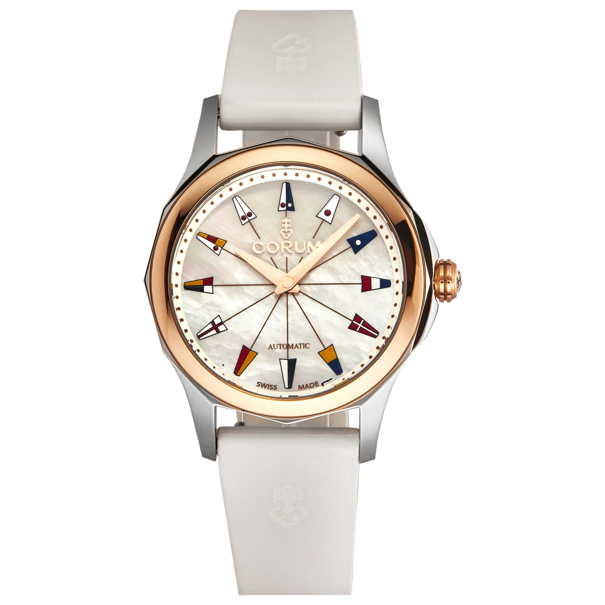 Front view of Corum Admiral Cup Women's Automatic Watch A400-02974
