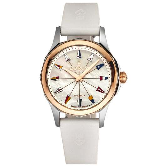 Front view of Corum Admiral Cup Women's Automatic Watch A400-02974