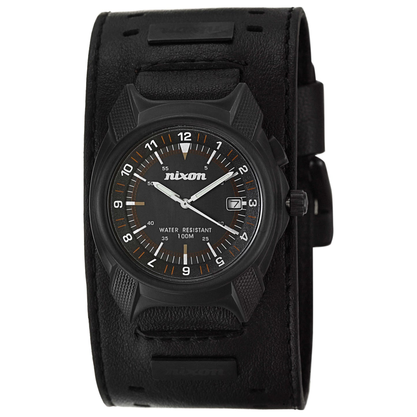 Front view of Nixon The Roadie Men's Japanese Quartz (Battery-Powered) Watch A435