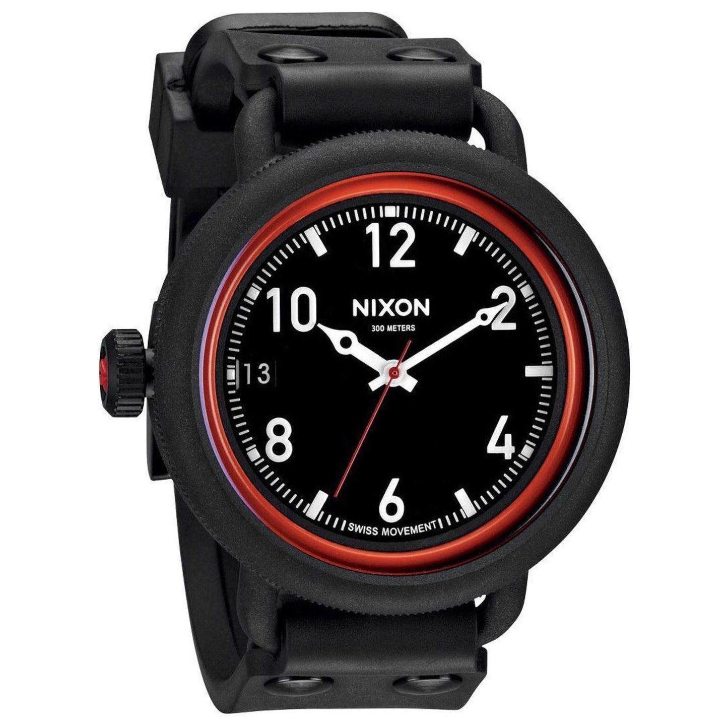 Front view of Nixon Analog Men's Quartz Watch A488760